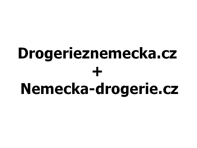 Drogerieznemecka.cz + Nemecka-drogerie.cz - atraktivní domény pro váš eshop