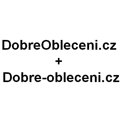 DobreObleceni.cz + Dobre-obleceni.cz - dvě atraktivní domény pro váš nový eshop s dobrým oblečením!