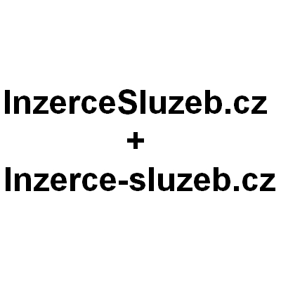 InzerceSluzeb.cz + Inzerce-sluzeb.cz - atraktivní a výstižné domény pro váš nový projekt